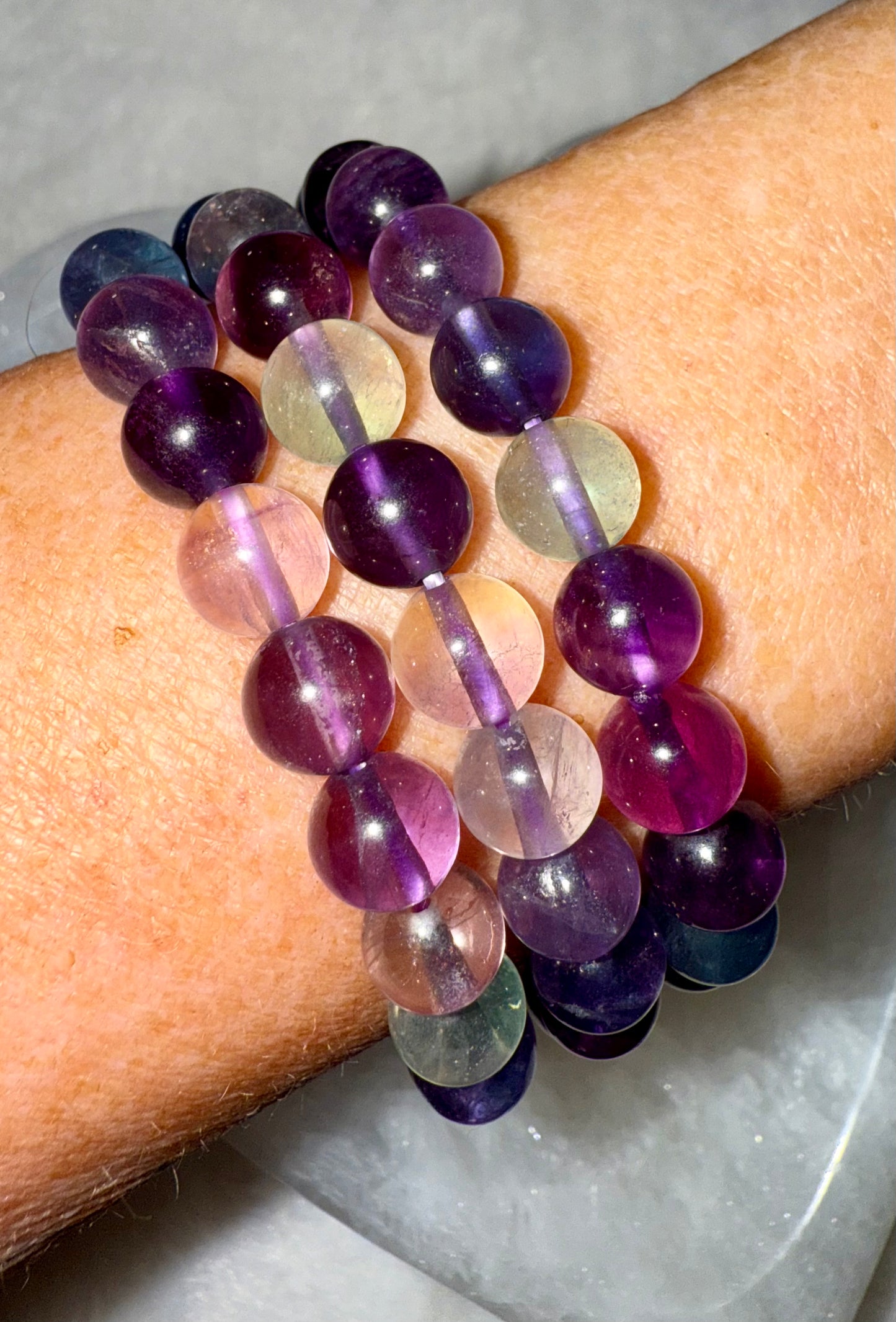 HQ Fluorite Bracelet 8mm