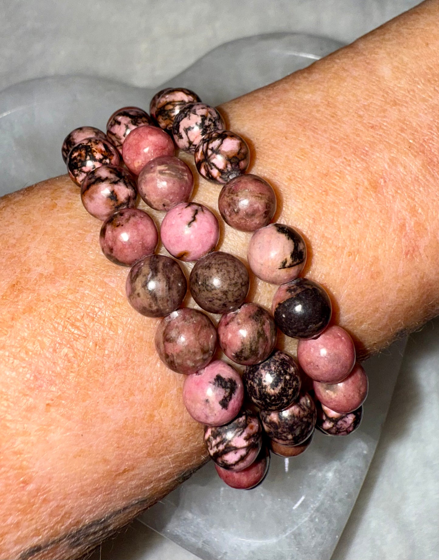 Rhodonite Bracelet 8mm