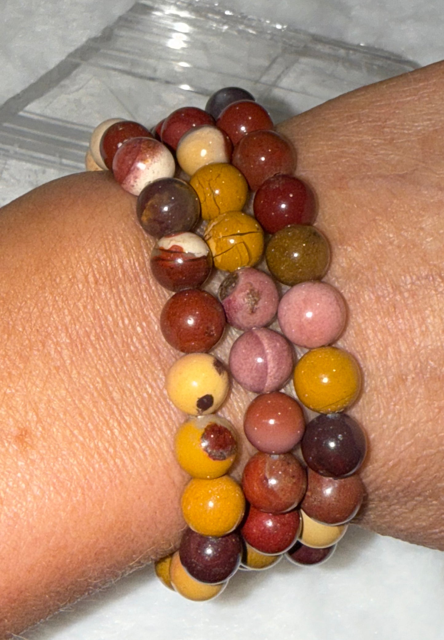 Mookaite Jasper Bracelet 8mm