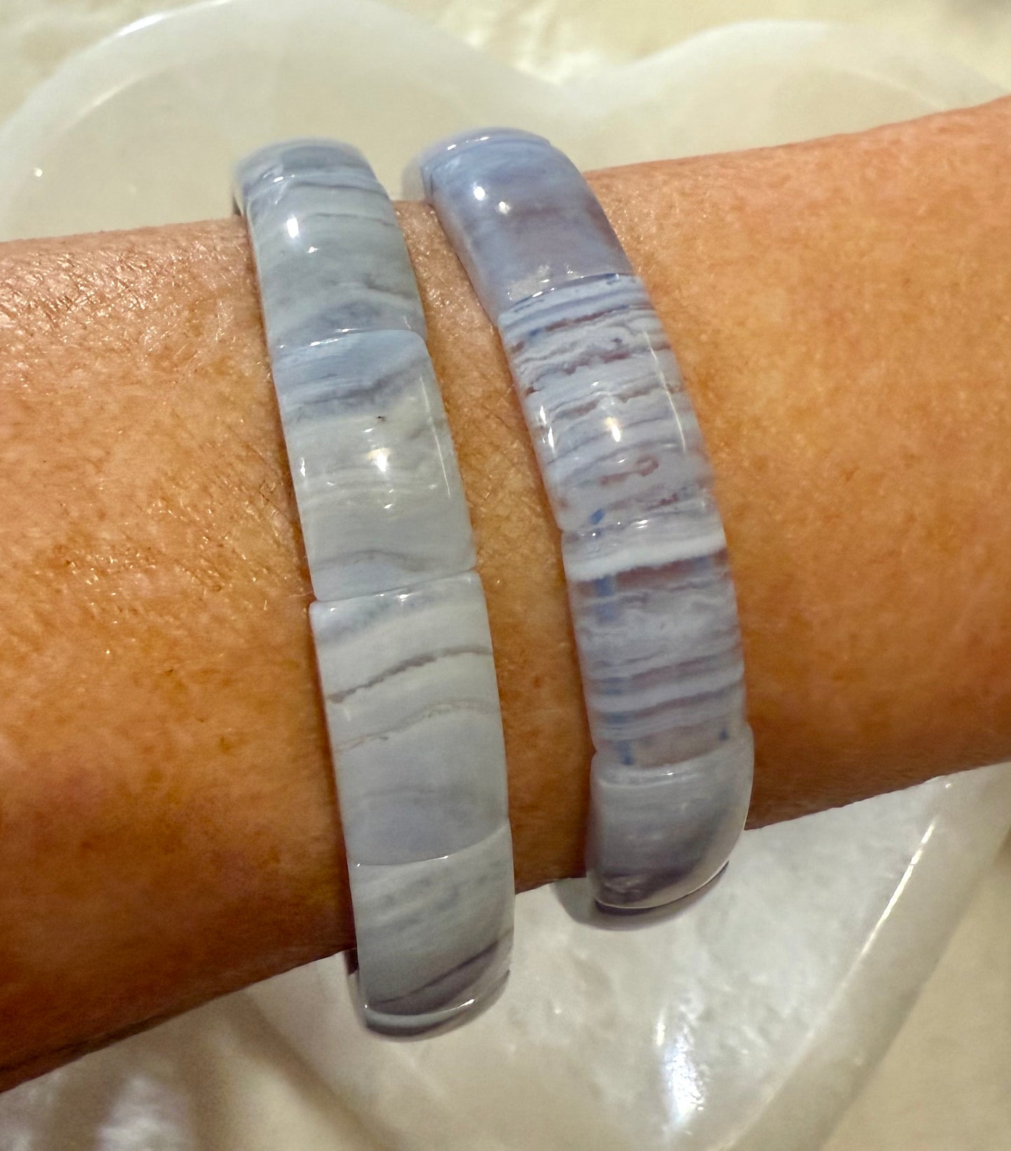Blue Lace Agate Bracelet