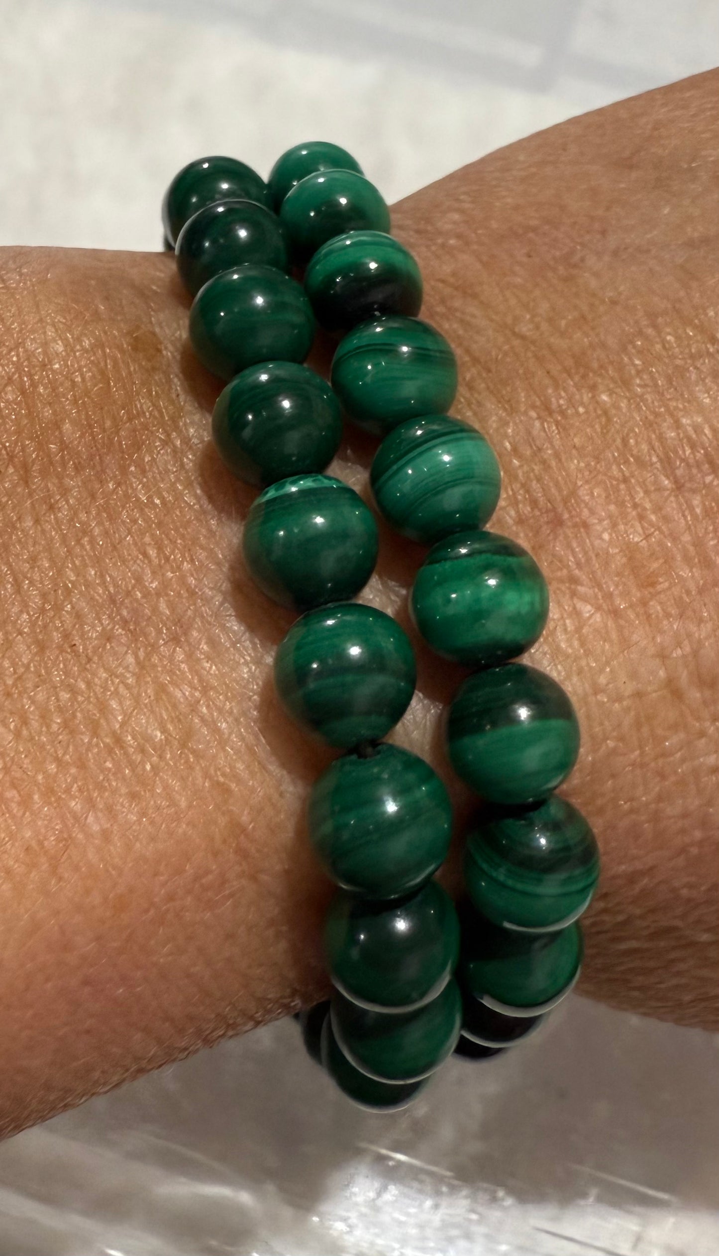 Malachite Bracelet 7mm