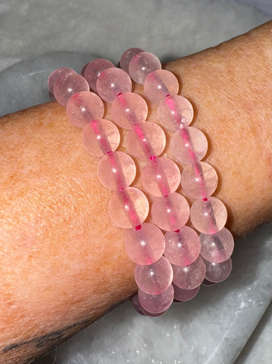 Rose Quartz Bracelet 8mm