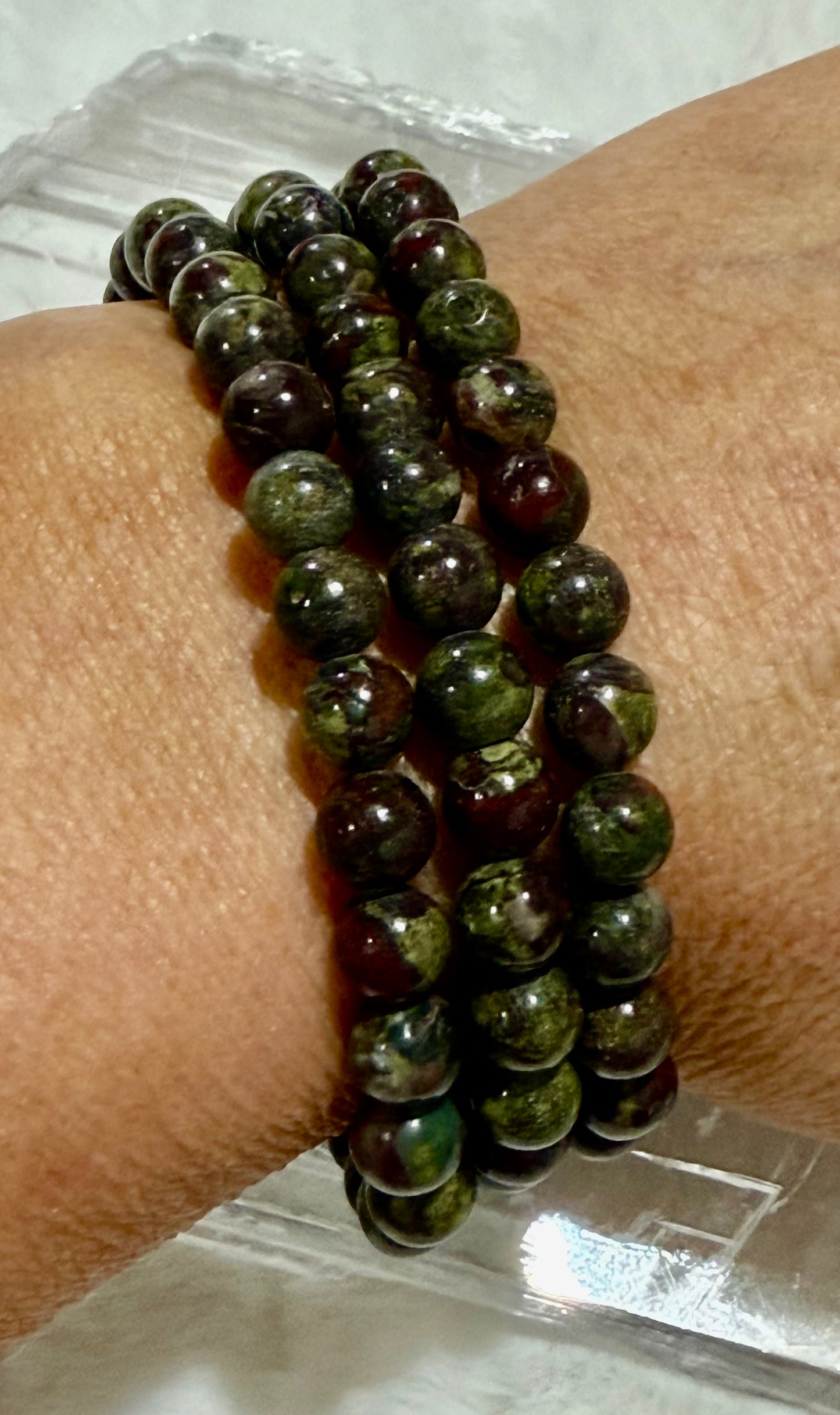Dragon’s Blood Jasper Bracelet 6mm