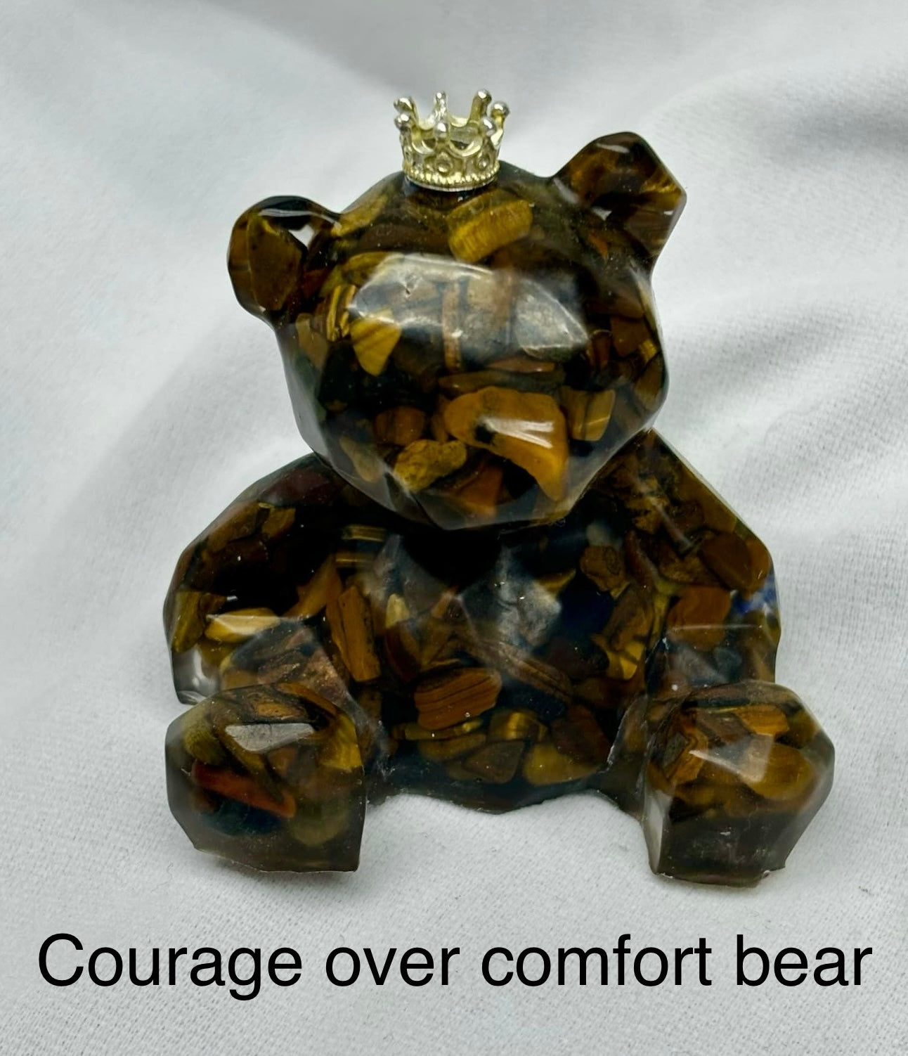 Tigers Eye - Courage Over Comfort Bear"