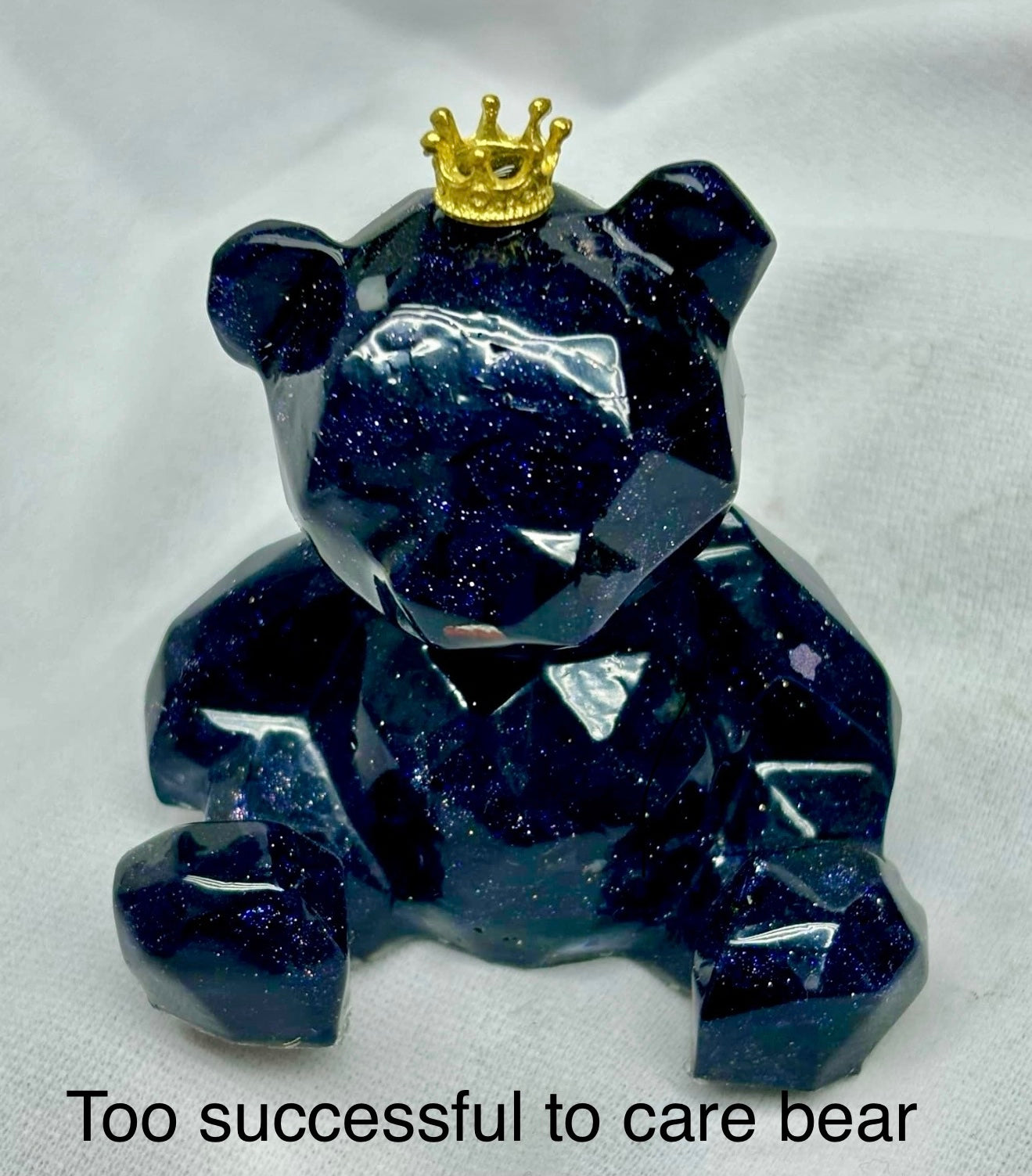 Blue Sandstone - "Too Successful To Care Bear"