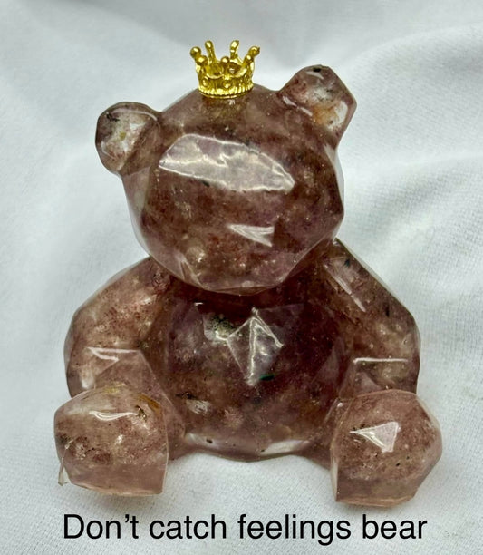 Strawberry Quartz - "Don't Catch Feelings Bear"