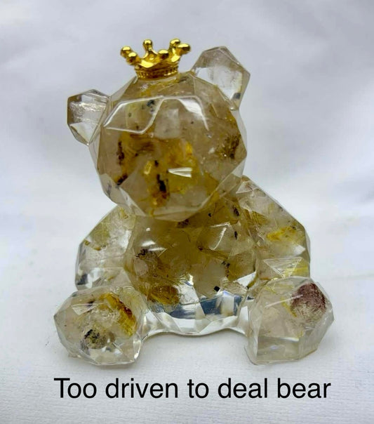 Golden Rutile - "Too Driven To Deal Bear"