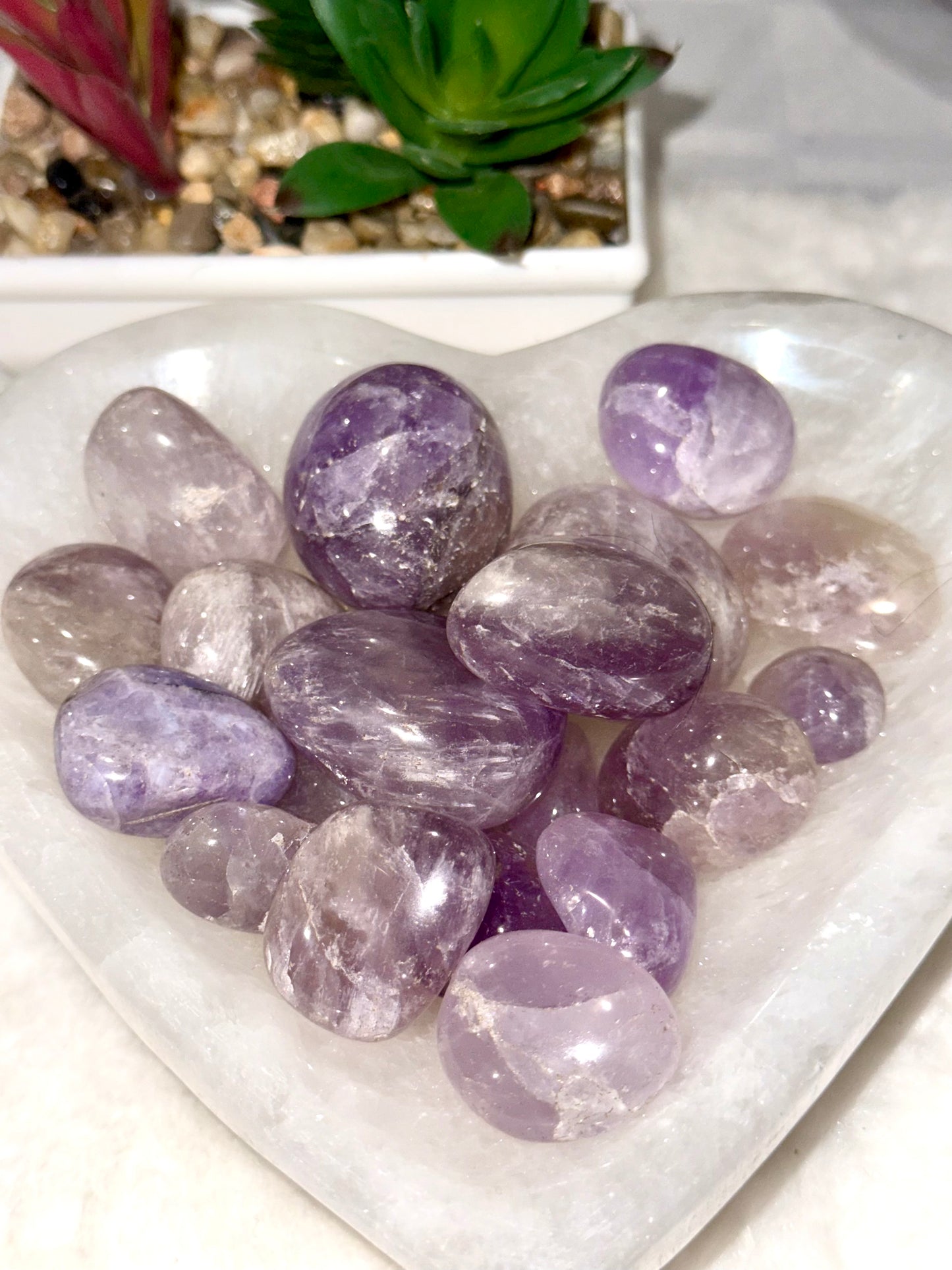 Dream Amethyst Tumbles