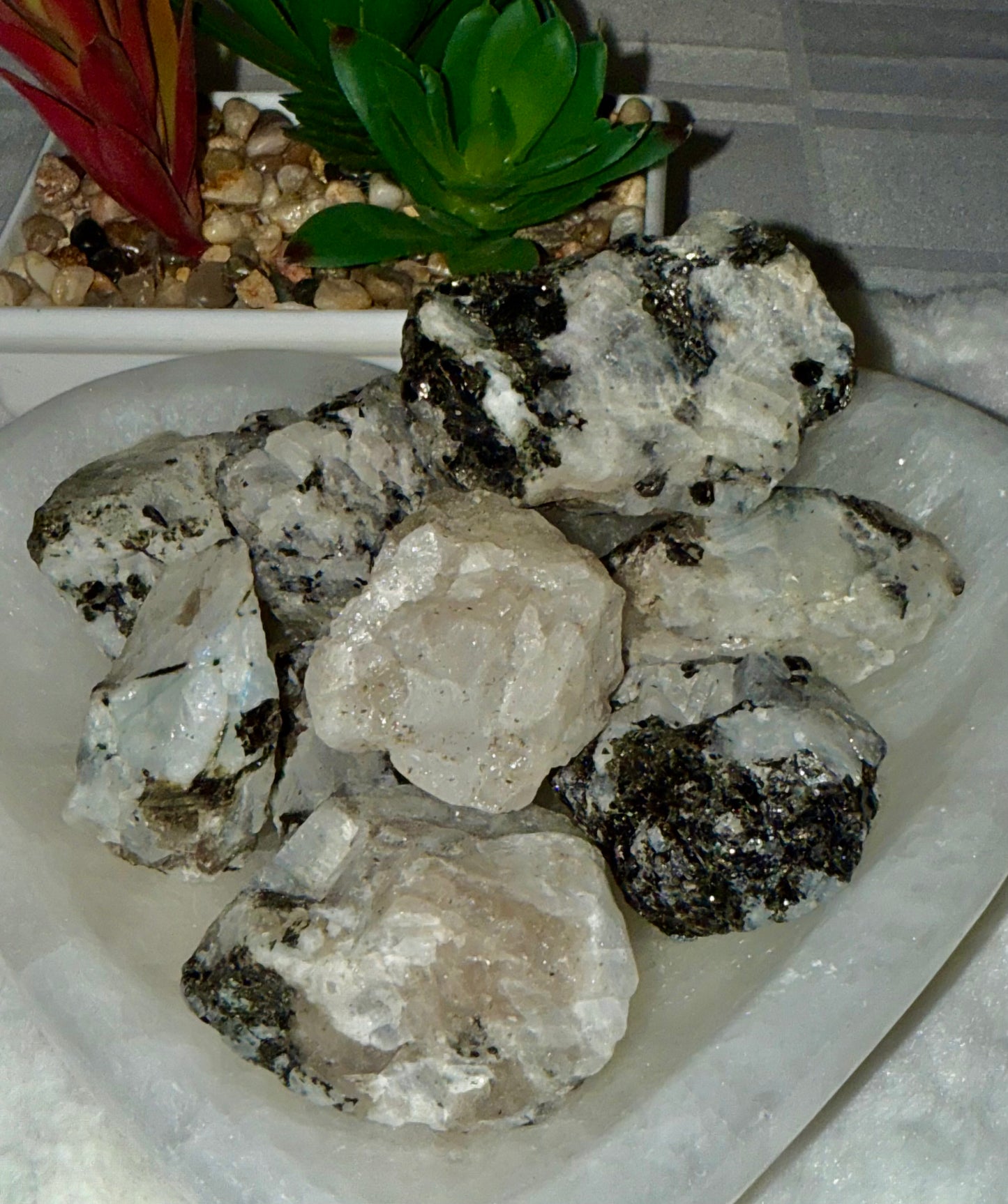 Raw Rainbow Moonstone