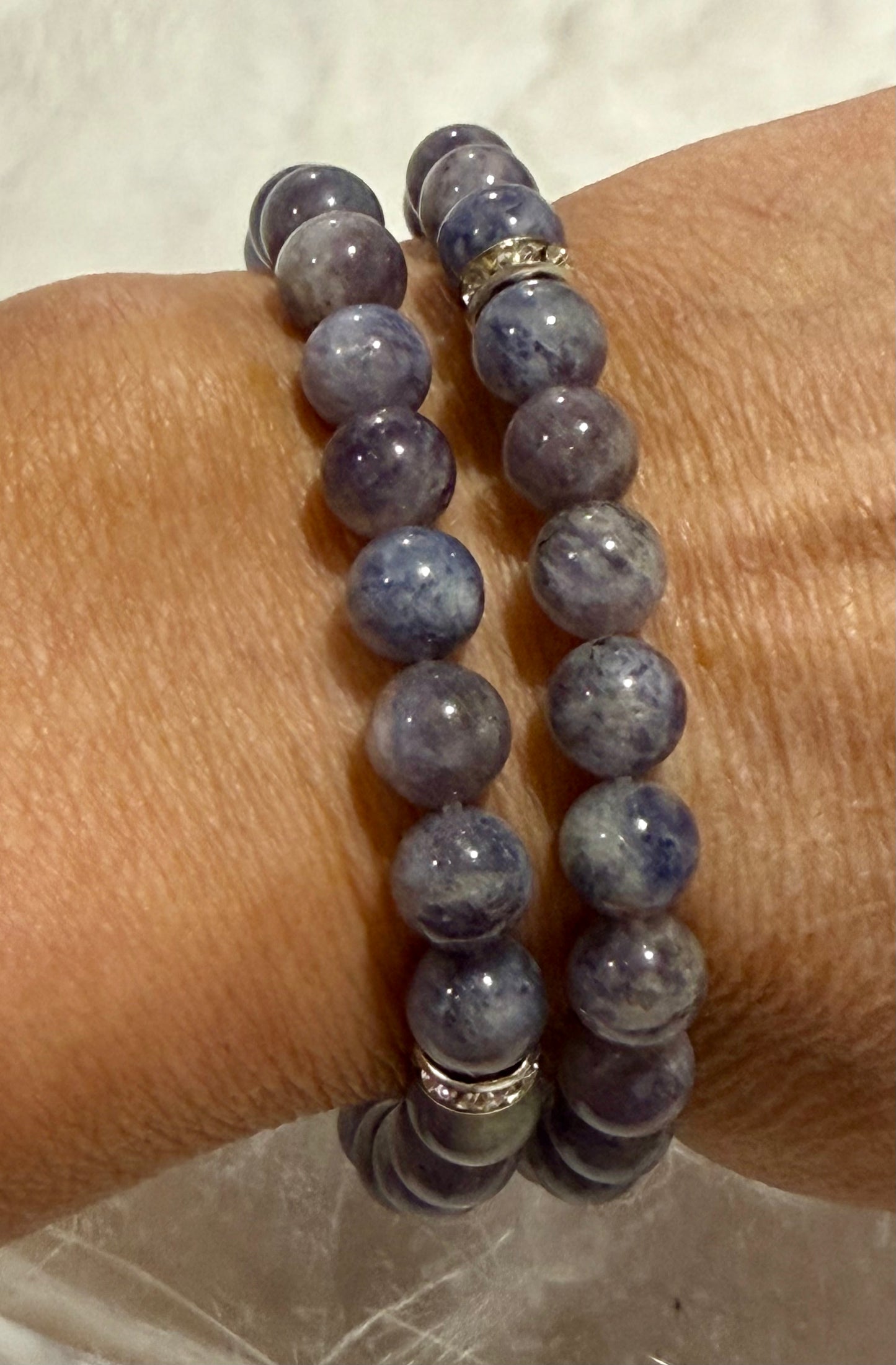 Iolite Bracelet 8 mm